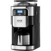 imageVEVOR Coffee Maker with Grinder 8 Cup Coffee Machine Grind and Brew Coffee Maker with 3 Brew Strength Control 24Hour Timer for Auto Brew for Home Office Restaurant8 CUPA
