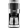 imageVEVOR Coffee Maker with Grinder 8 Cup Coffee Machine Grind and Brew Coffee Maker with 3 Brew Strength Control 24Hour Timer for Auto Brew for Home Office Restaurant10 CUP