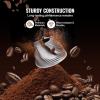 imageVEVOR Coffee Maker with Grinder 8 Cup Coffee Machine Grind and Brew Coffee Maker with 3 Brew Strength Control 24Hour Timer for Auto Brew for Home Office Restaurant8 CUPB
