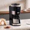imageVEVOR Coffee Maker with Grinder 8 Cup Coffee Machine Grind and Brew Coffee Maker with 3 Brew Strength Control 24Hour Timer for Auto Brew for Home Office Restaurant8 CUPB