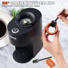 imageVEVOR Coffee Maker with Grinder 8 Cup Coffee Machine Grind and Brew Coffee Maker with 3 Brew Strength Control 24Hour Timer for Auto Brew for Home Office Restaurant20 CUP