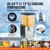 imageVEVOR Commercial Beverage Dispenser 18 L  19 QT Juice Dispenser 300W 304 Stainless Steel Food Grade Ice Tea Drink Machine with 45F54F Cooling Temperature for Cold Drink Restaurant Bar Party18L1