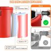 imageVEVOR Commercial Beverage Dispenser 2 Tanks 10 L  106 QT Per Tank Juice Dispenser 270W Stainless Steel Ice Tea Drink Machine with 45F54F Cooling Temperature for Cold Drink Restaurant Bar Party45Gal