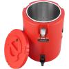 imageVEVOR Commercial Beverage Dispenser 2 Tanks 10 L  106 QT Per Tank Juice Dispenser 270W Stainless Steel Ice Tea Drink Machine with 45F54F Cooling Temperature for Cold Drink Restaurant Bar Party45Gal