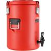 imageVEVOR Commercial Beverage Dispenser 2 Tanks 10 L  106 QT Per Tank Juice Dispenser 270W Stainless Steel Ice Tea Drink Machine with 45F54F Cooling Temperature for Cold Drink Restaurant Bar Party45Gal