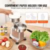 imageVEVOR Commercial Burger Patty Maker 130mm5inch Hamburger Beef Patty Maker Heavy Duty FoodGrade Stainless Steel Bowl Burger Press Machine Kitchen Meat Forming Processor with 1000 Pcs Patty Papers4inch5inch6inch