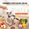 imageVEVOR Commercial Burger Patty Maker 130mm5inch Hamburger Beef Patty Maker Heavy Duty FoodGrade Stainless Steel Bowl Burger Press Machine Kitchen Meat Forming Processor with 1000 Pcs Patty Papers6 inch