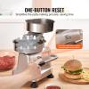 imageVEVOR Commercial Burger Patty Maker 130mm5inch Hamburger Beef Patty Maker Heavy Duty FoodGrade Stainless Steel Bowl Burger Press Machine Kitchen Meat Forming Processor with 1000 Pcs Patty Papers4inch5inch6inch