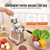 imageVEVOR Commercial Burger Patty Maker 130mm5inch Hamburger Beef Patty Maker Heavy Duty FoodGrade Stainless Steel Bowl Burger Press Machine Kitchen Meat Forming Processor with 1000 Pcs Patty Papers4 inch