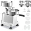 imageVEVOR Commercial Burger Patty Maker 130mm5inch Hamburger Beef Patty Maker Heavy Duty FoodGrade Stainless Steel Bowl Burger Press Machine Kitchen Meat Forming Processor with 1000 Pcs Patty Papers4inch5inch6inch