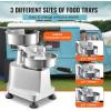 imageVEVOR Commercial Burger Patty Maker 130mm5inch Hamburger Beef Patty Maker Heavy Duty FoodGrade Stainless Steel Bowl Burger Press Machine Kitchen Meat Forming Processor with 1000 Pcs Patty Papers4inch5inch6inch