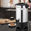 imageVEVOR Commercial Coffee Urn 100 Cup 15 L Hot Beverage Dispenser with Dripless Faucet QuickBrewing Stainless Steel Large Commercial Coffee Maker for Catering Business Party Church ampamp Restaurant40Cups