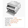 imageVEVOR Commercial Conveyor Toaster 300 SlicesHour Heavy Duty Stainless Steel Electric Restaurant Toaster for Toast Bun Bagel Bread450PCSHour