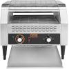 imageVEVOR Commercial Conveyor Toaster 300 SlicesHour Heavy Duty Stainless Steel Electric Restaurant Toaster for Toast Bun Bagel Bread450PCSHour