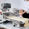 imageVEVOR Commercial Dough Sheeter Machine 197Inch Reversible Puff Pastry Sheeter and Fondant Roller Electric Dough Roller 014quot Adjustable Thickness Folding Dough Sheeter for Bakeries Pastries157 inch