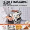 imageVEVOR Commercial Dough Sheeter Machine 197Inch Reversible Puff Pastry Sheeter and Fondant Roller Electric Dough Roller 014quot Adjustable Thickness Folding Dough Sheeter for Bakeries Pastries11 inch