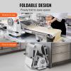 imageVEVOR Commercial Dough Sheeter Machine 197Inch Reversible Puff Pastry Sheeter and Fondant Roller Electric Dough Roller 014quot Adjustable Thickness Folding Dough Sheeter for Bakeries Pastries197 inch