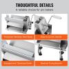 imageVEVOR Commercial Dough Sheeter Machine 197Inch Reversible Puff Pastry Sheeter and Fondant Roller Electric Dough Roller 014quot Adjustable Thickness Folding Dough Sheeter for Bakeries Pastries11 inch
