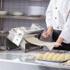 imageVEVOR Commercial Dough Sheeter Machine 197Inch Reversible Puff Pastry Sheeter and Fondant Roller Electric Dough Roller 014quot Adjustable Thickness Folding Dough Sheeter for Bakeries Pastries11 inch