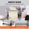 imageVEVOR Commercial Dough Sheeter Machine 197Inch Reversible Puff Pastry Sheeter and Fondant Roller Electric Dough Roller 014quot Adjustable Thickness Folding Dough Sheeter for Bakeries Pastries11 inch