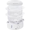 imageVEVOR Commercial Electric Food Warmer 7 Pans  2 Pots Steam Table 1800W Professional Buffet Catering Food Warmer with Shield Undershelf Wheels Stainless Steel Server for Party Restaurant2Tier