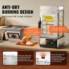 imageVEVOR Commercial Food Warmer Display 5Tier Food Steamer Bun Warmer Machine 86230 Temperature Control Stainless Steel Steamed Buns Warmer with LED Steam Heating for Steamed Buns Siomai CornBun Warmer