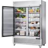 imageVEVOR Commercial Freezer 6042 Cuft Reach In 825quot W Upright Freezer 3 Doors AutoDefrost Stainless Steel Reachin Freezer with 12 Adjustable Shelves 13 to 5 Temp Control LED Lighting 4 WheelsRefrigerator