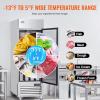 imageVEVOR Commercial Freezer 6042 Cuft Reach In 825quot W Upright Freezer 3 Doors AutoDefrost Stainless Steel Reachin Freezer with 12 Adjustable Shelves 13 to 5 Temp Control LED Lighting 4 WheelsFreezer