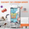 imageVEVOR Commercial Freezer 6042 Cuft Reach In 825quot W Upright Freezer 3 Doors AutoDefrost Stainless Steel Reachin Freezer with 12 Adjustable Shelves 13 to 5 Temp Control LED Lighting 4 WheelsFreezer