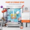 imageVEVOR Commercial Freezer 6042 Cuft Reach In 825quot W Upright Freezer 3 Doors AutoDefrost Stainless Steel Reachin Freezer with 12 Adjustable Shelves 13 to 5 Temp Control LED Lighting 4 WheelsFreezer