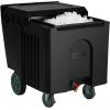 imageVEVOR Commercial Ice Bin Underbar Ice Bin Stainless Steel Ice Chest with Sliding Lid Bottle Holders Adjustable Bullet Feet Cooler Cart Cocktail Unit for Bar Restaurant Pub315 x 228 x 29 inch