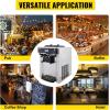 imageVEVOR Commercial Ice Cream Machine 2400w 1Flavor Hard Serve Ice Cream Maker 2025LH Yield 8L Stainless Steel Cylinder Digital Control Auto Clean Adjustable Texture for Restaurants Snack BarsCountertop 3 Flavors Basic model
