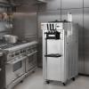 imageVEVOR Commercial Ice Cream Machine 2400w 1Flavor Hard Serve Ice Cream Maker 2025LH Yield 8L Stainless Steel Cylinder Digital Control Auto Clean Adjustable Texture for Restaurants Snack BarsVertical 3 Flavors Upgraded Model