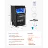 imageVEVOR Commercial Ice Maker 80lb24h Ice Maker Capacity 12lbs 36 Ice Cubes in 15min LED Digital Display Freestanding SelfCleaning for Bar Office Restaurant