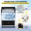 imageVEVOR Commercial Ice Maker Machine WiFi Control 300LBS24H 121LBS Large Storage Ice Machine with Upgraded LCD Panel SECOP Compressor AirCooled Include 2 Water Filters Water Drain Pump 2 Scoops300LBS