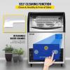 imageVEVOR Commercial Ice Maker Machine WiFi Control 300LBS24H 121LBS Large Storage Ice Machine with Upgraded LCD Panel SECOP Compressor AirCooled Include 2 Water Filters Water Drain Pump 2 Scoops300LBS