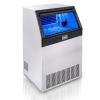 imageVEVOR Commercial Ice Maker Machine with 2 Water Inlets 130lbs24H Ice Maker with 33lbs Storage Bin 55 Ice Cubes in 15 Mins LED Digital Display Freestanding ampamp SelfCleaning for Bar Office Restaurant300lbs24H