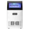imageVEVOR Commercial Ice Maker Machine with 2 Water Inlets 130lbs24H Ice Maker with 33lbs Storage Bin 55 Ice Cubes in 15 Mins LED Digital Display Freestanding ampamp SelfCleaning for Bar Office Restaurant130lbs24H