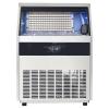 imageVEVOR Commercial Ice Maker Machine with 2 Water Inlets 130lbs24H Ice Maker with 33lbs Storage Bin 55 Ice Cubes in 15 Mins LED Digital Display Freestanding ampamp SelfCleaning for Bar Office Restaurant360LBS24H