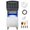 imageVEVOR Commercial Ice Maker Storage Bin 250 LBS Capacity IceBin Stainless Steel Commercial Ice Storage Bin with Adjustable AntiSlip Rubber Feet Suitable for Restaurant Hotel and Beverage Shops