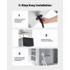 imageVEVOR Commercial Ice Maker Storage Bin 250 LBS Capacity IceBin Stainless Steel Commercial Ice Storage Bin with Adjustable AntiSlip Rubber Feet Suitable for Restaurant Hotel and Beverage Shops