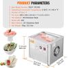 imageVEVOR Commercial Ice Roll MakerStirFried Yogurt Cream Machine 220W Ice Cream Roll Machine with 94quot x 11quot Square Pan Button Defrost Method with Food Shovels Perfect for BarsCafes Dessert Shops220W 11 x 95