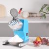 imageVEVOR Commercial Ice Shaver Crusher286lbs Per Hour Electric Snow Cone Maker with 2L Ice Cube Box 250W 1500RPM Tabletop Shaved Ice Machine for Parties Events Snack Bar Home and Commercial Use BlueBlue
