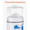 imageVEVOR Commercial Ice Shaver Crusher286lbs Per Hour Electric Snow Cone Maker with 2L Ice Cube Box 250W 1500RPM Tabletop Shaved Ice Machine for Parties Events Snack Bar Home and Commercial Use BlueBlue