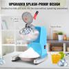 imageVEVOR Commercial Ice Shaver Crusher286lbs Per Hour Electric Snow Cone Maker with 2L Ice Cube Box 250W 1500RPM Tabletop Shaved Ice Machine for Parties Events Snack Bar Home and Commercial Use BlueBlue