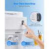 imageVEVOR Commercial Ice Shaver Crusher286lbs Per Hour Electric Snow Cone Maker with 2L Ice Cube Box 250W 1500RPM Tabletop Shaved Ice Machine for Parties Events Snack Bar Home and Commercial Use BlueWhite