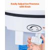 imageVEVOR Commercial Ice Shaver Crusher286lbs Per Hour Electric Snow Cone Maker with 2L Ice Cube Box 250W 1500RPM Tabletop Shaved Ice Machine for Parties Events Snack Bar Home and Commercial Use BlueBlue