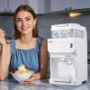 imageVEVOR Commercial Ice Shaver Crusher286lbs Per Hour Electric Snow Cone Maker with 2L Ice Cube Box 250W 1500RPM Tabletop Shaved Ice Machine for Parties Events Snack Bar Home and Commercial Use BlueWhite