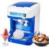 imageVEVOR Commercial Ice Shaver Crusher286lbs Per Hour Electric Snow Cone Maker with 2L Ice Cube Box 250W 1500RPM Tabletop Shaved Ice Machine for Parties Events Snack Bar Home and Commercial Use BlueBlue