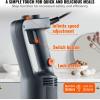 imageVEVOR Commercial Immersion Blender 500 Watt 20Inch Heavy Duty Hand Mixer Variable Speed Mixer with 304 Stainless Steel Blade MultiPurpose Portable Mixer for Soup Smoothie Puree Baby Food750Watt 12inch
